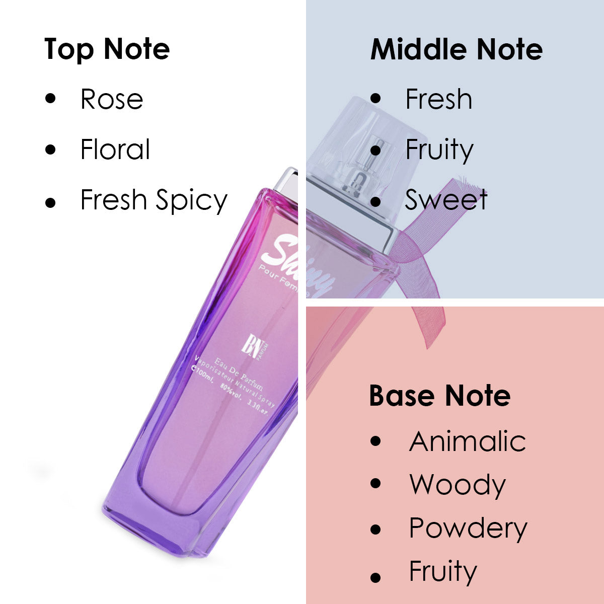 BN Shiny Women Premium Quality Long Lasting Eau De Parfum