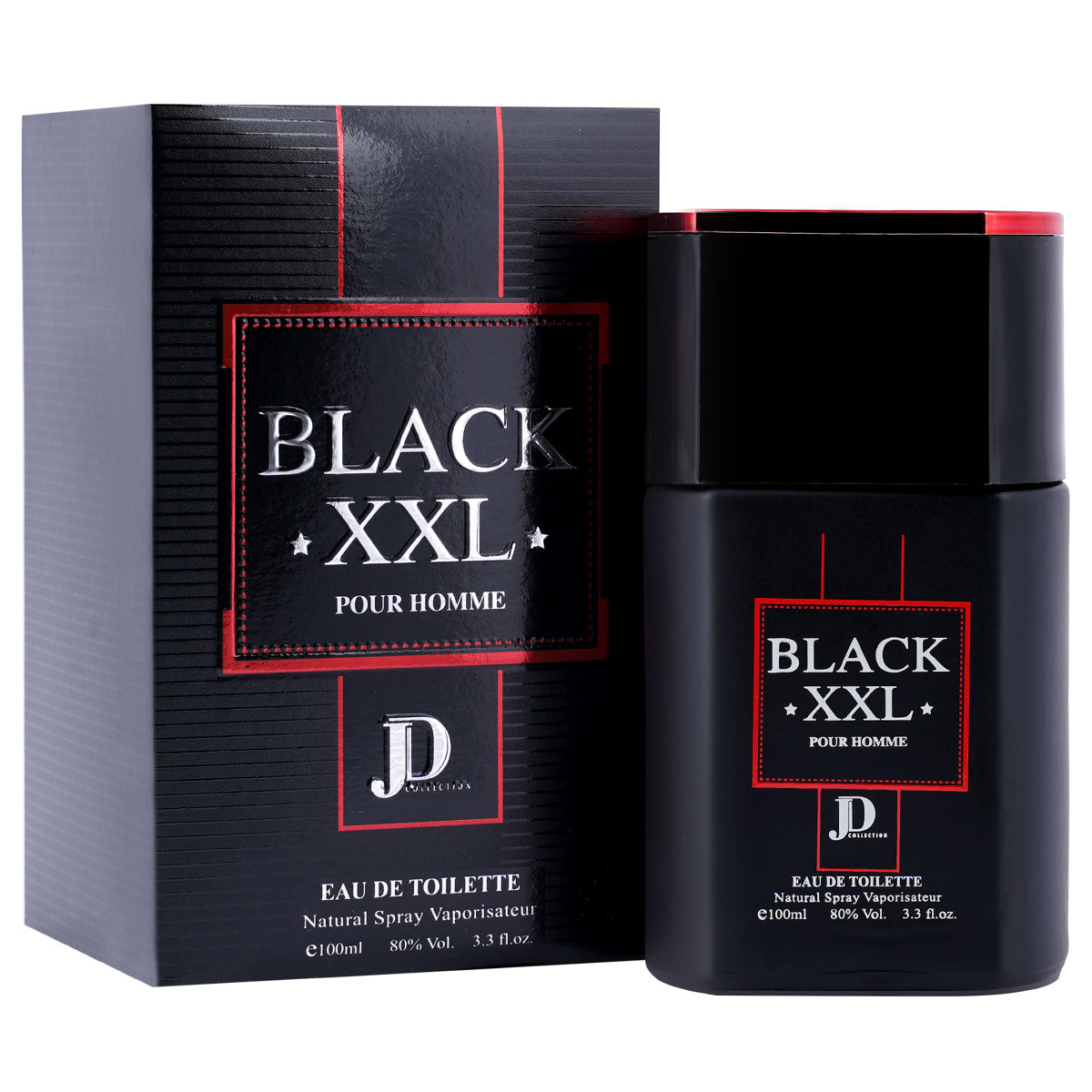 JD Collection Black XXL Premium Quality Long Lasting Eau De Parfum For Men