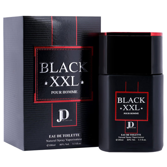 JD Collection Black XXL Premium Quality Long Lasting Eau De Parfum For Men