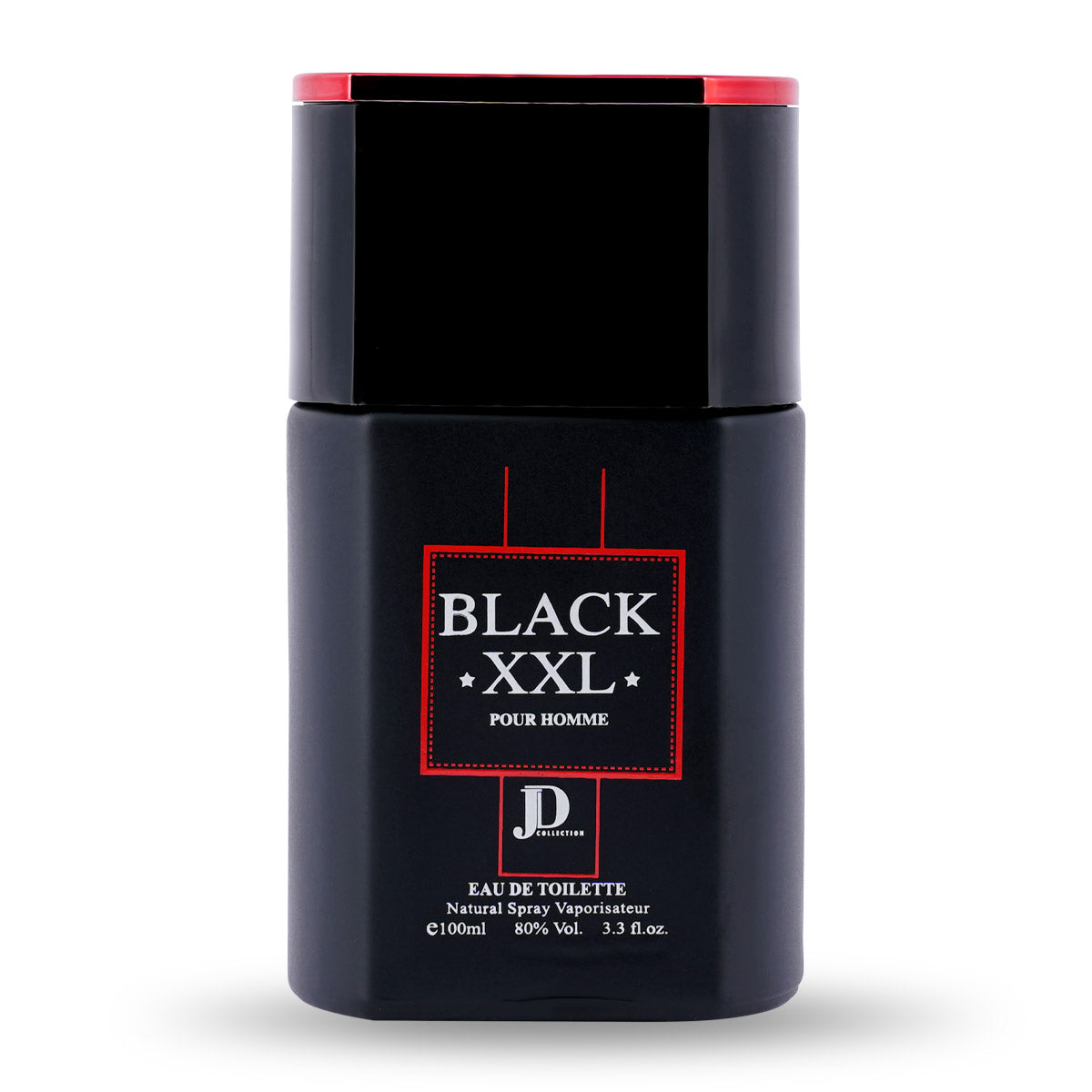 JD Collection Black XXL Premium Quality Long Lasting Eau De Parfum For Men