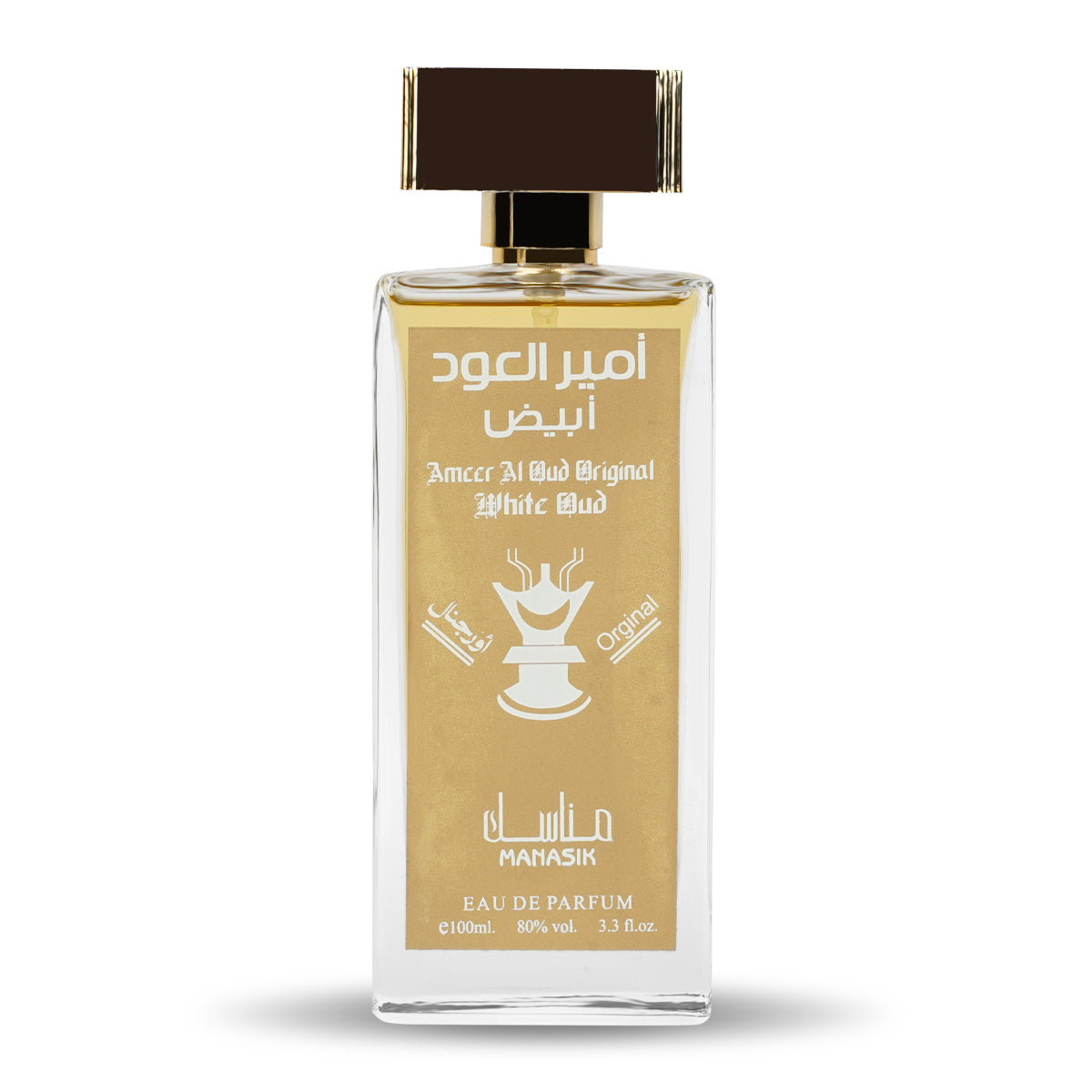 MANASIK Ameer Al Oud Original White Oud Premium Quality Long Lasting Eau De Parfum For Men