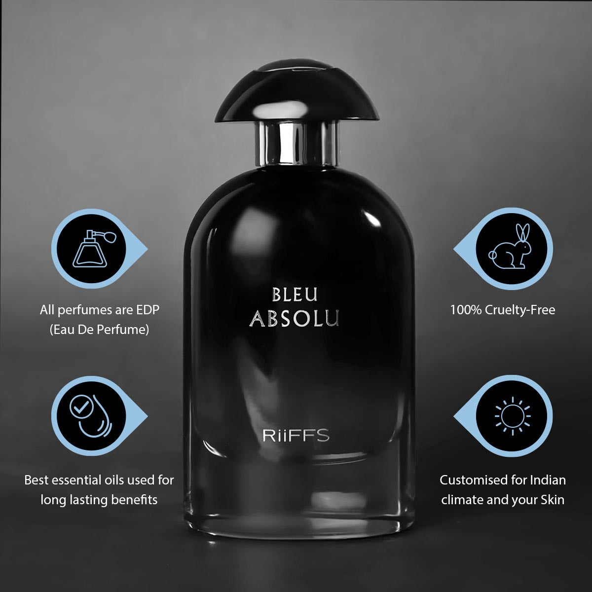 RiiFFS Bleu Absolu Premium Quality Eau De Parfum For Men Made In U.A.E