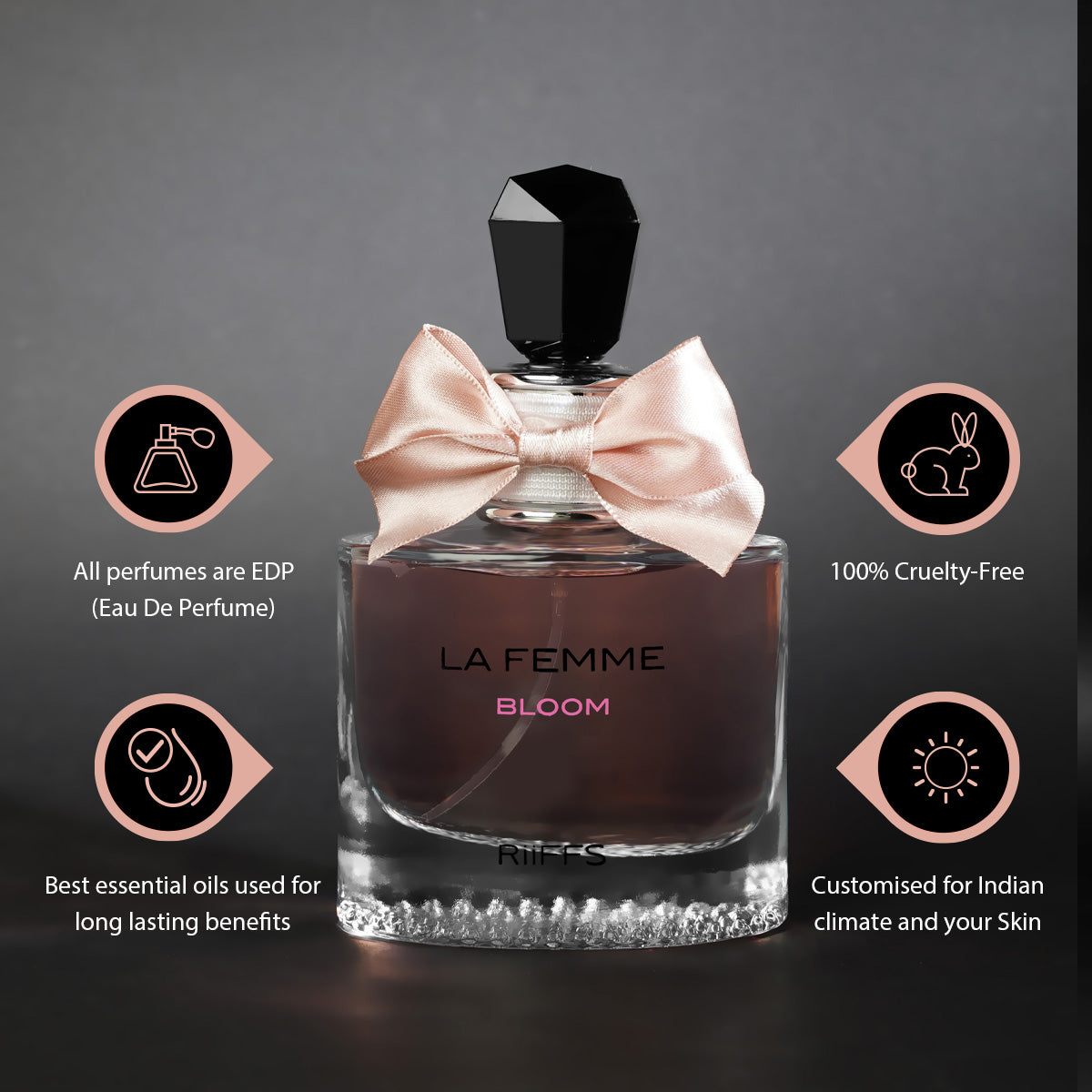 RiiFFS La Femme Bloom Premium Quality Eau De Parfum For Women Made In U.A.E