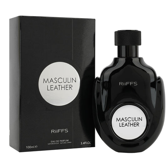 RiiFFS Masculin Leather Premium Quality Eau De Parfum For Men Made In U.A.E