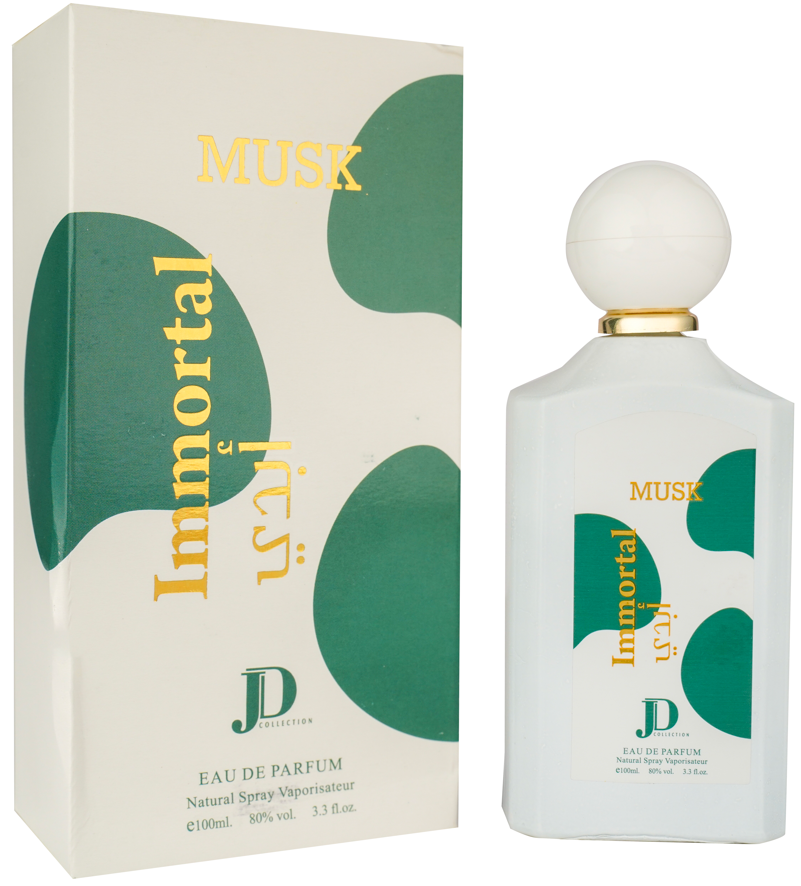 JD Collection Immortal Musk Premium Quality Long Lasting Eau De Parfum For Men & Women